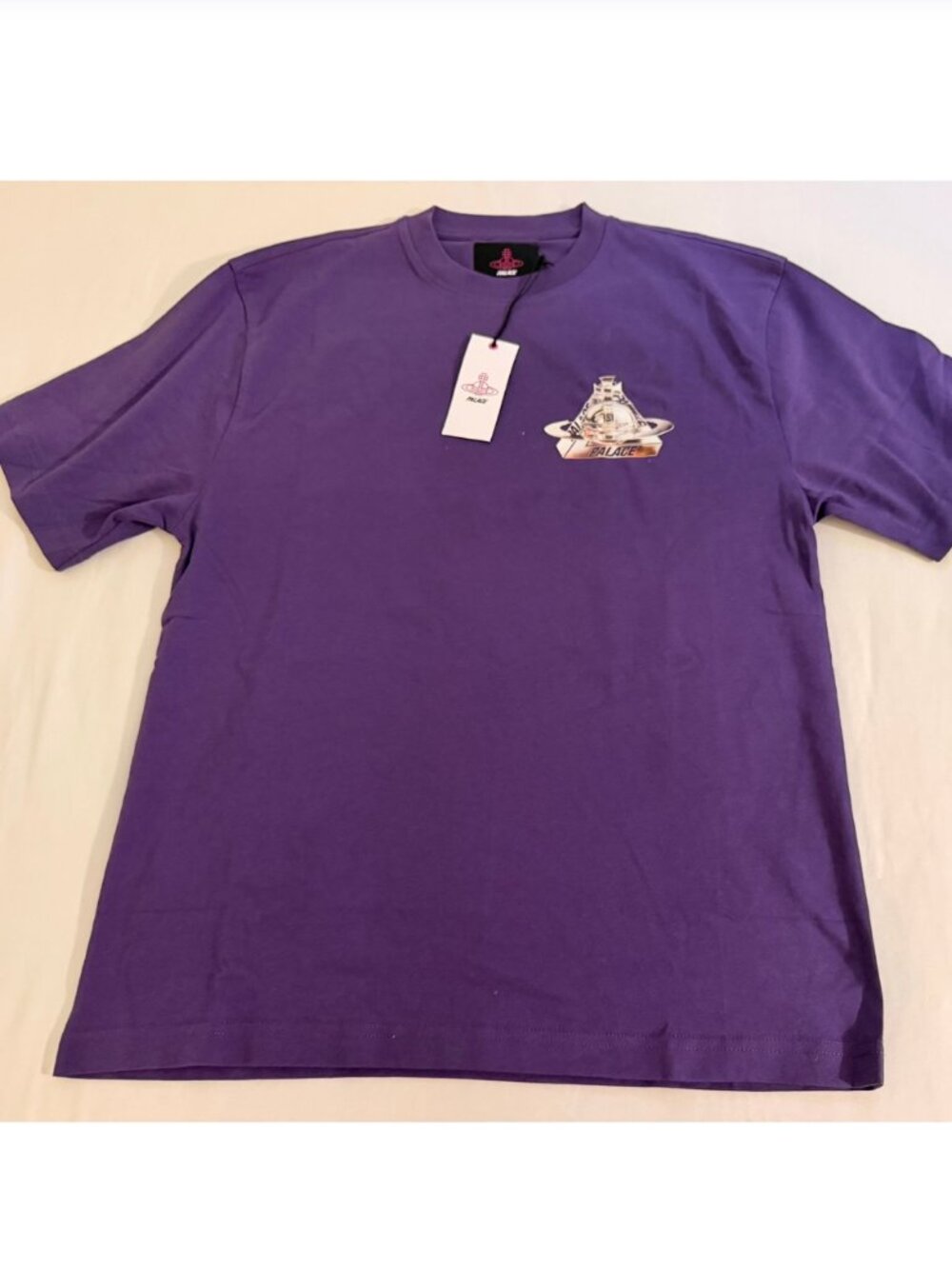 Palace x Vivienne Westwood T-Shirt Purple, Size S